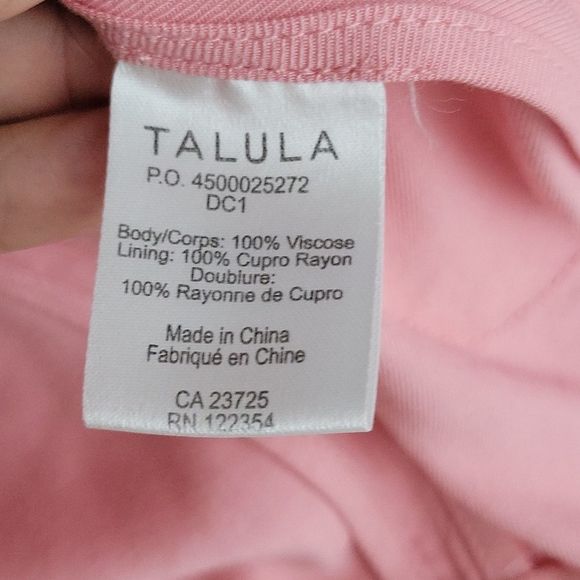 Pink Talula Light Blazer Sz 4 - Picture 8 of 9